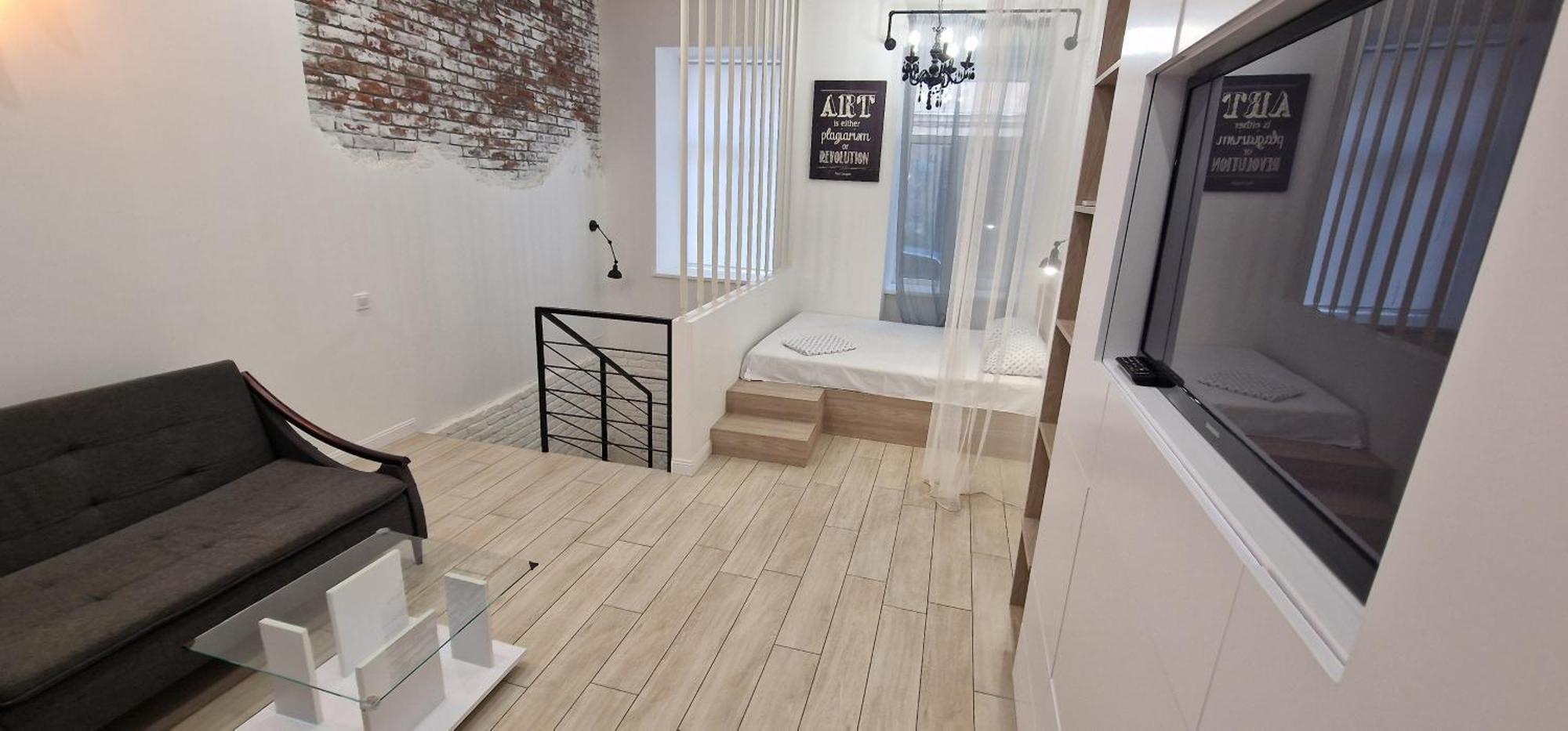 Чорно -Білий Люкс В Центрі Apartment ลวีฟ ภายนอก รูปภาพ